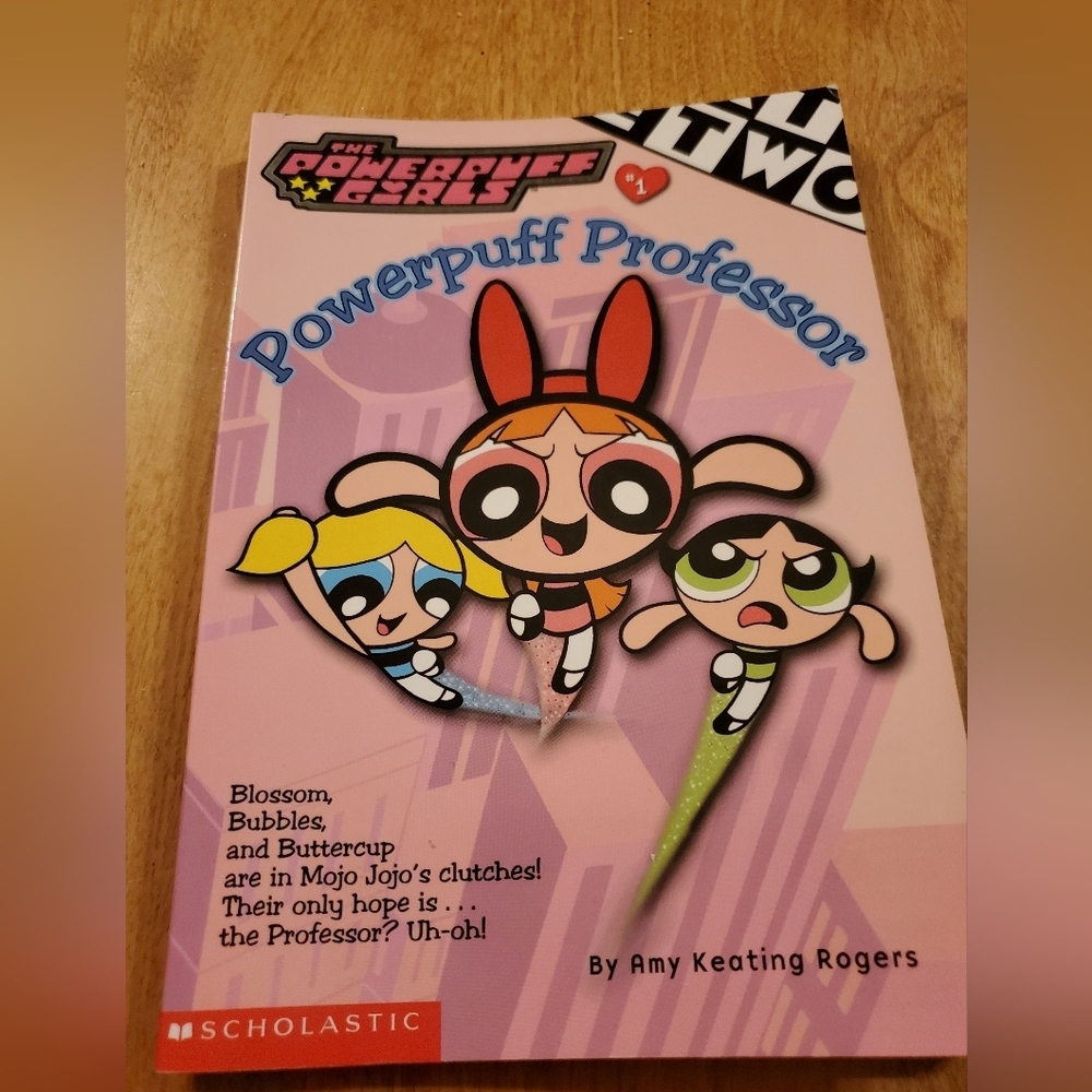 Vtg The Powerpuff Girls Book #1 by Amy Rogers (Paperback, 2000) Cartoon Network